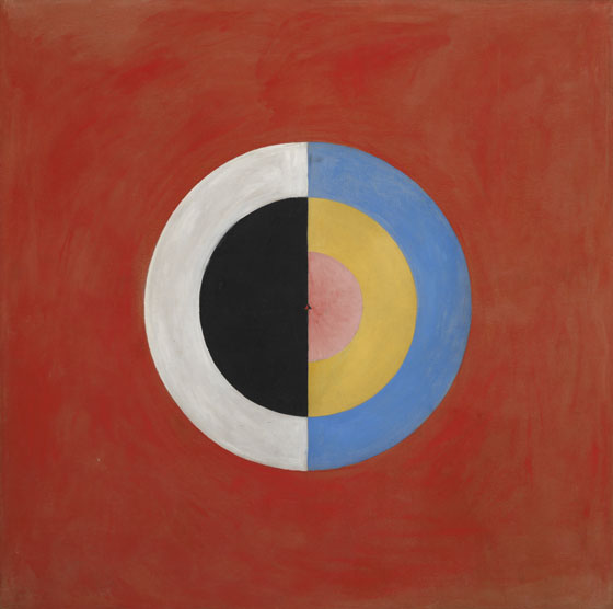 Hilma af Klint, Der Schwan Nr. 17, Gruppe IX. Serie SUW, 191415,  Stiftelsen Hilma af Klints Verk, Foto: Albin Dahlström