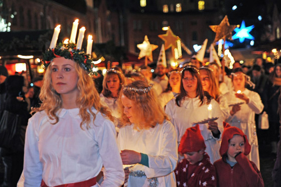 Lucia Weihnachtsmarkt © Jochen Loch