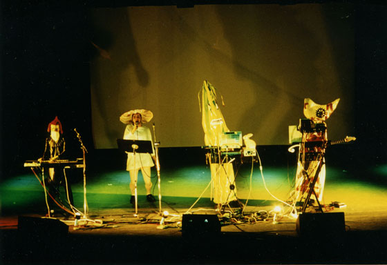 AG Geige auf dem 3. Internationalen Art Rock Festival, Kongresshalle Frankfurt am Main, 1. März 1991
