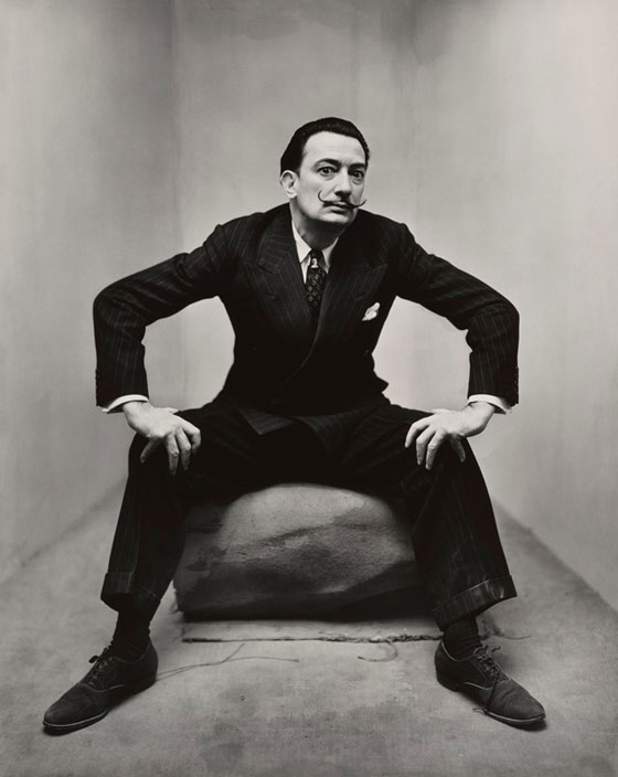 Salvador Dalí,
 New York, 1947 © The Irving Penn Foundation